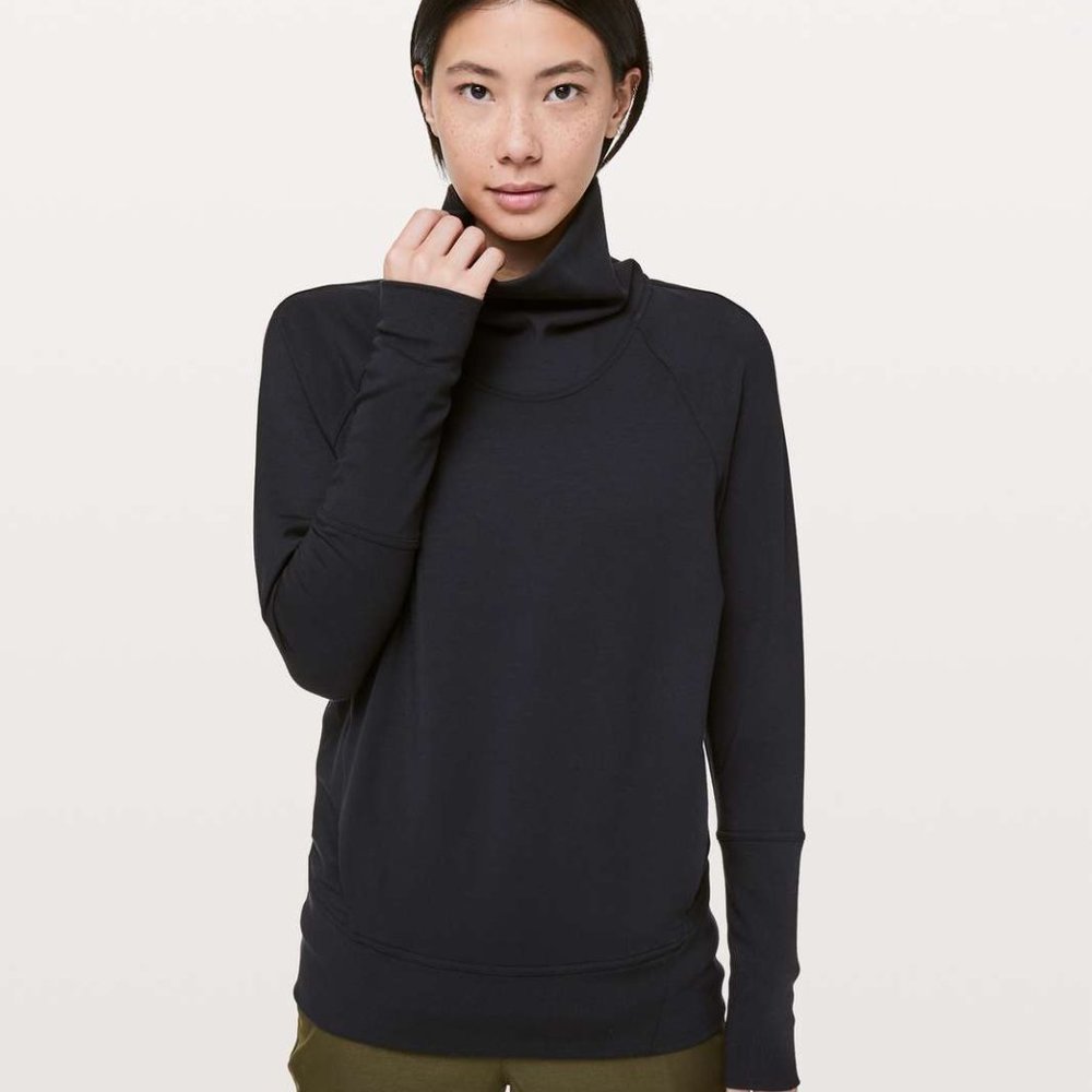 Lululemon High Lines Pullover Black Size 4